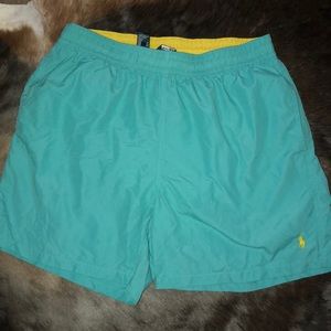 Polo Ralph Lauren Teal Swim Trunks